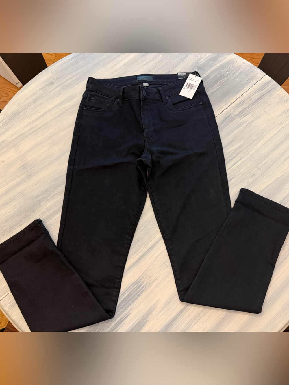 NWT Kut from the Kloth Catherine Boyfriend Jean Size 2 Black